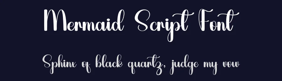 Mermaid Script Font by inermediaSTUDIO — Script Handwritten Font — thumbnail 2