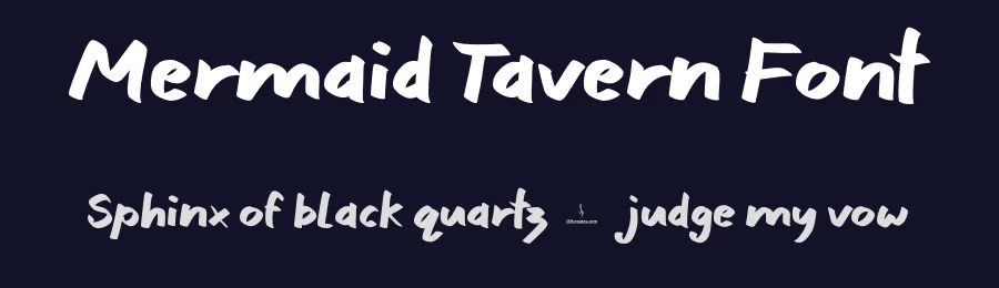 Mermaid Tavern Font by JSHcreates — Decorative Font — thumbnail 2