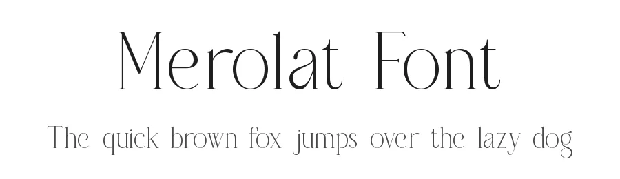 Merolat Font by ErmediaStudio — Serif Font