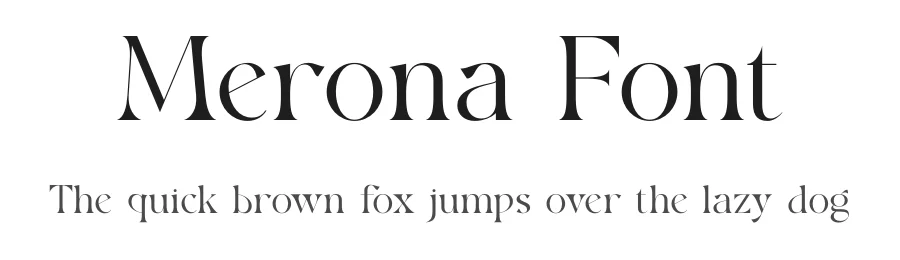 Merona Font by SURATMI — Decorative Font