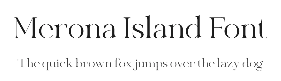 Merona Island Font by Krismagraph — Serif Font