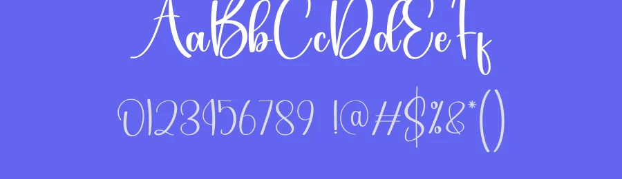 Merry Alphabet – Modern Handwritten Script Font by creativeletter — Script Handwritten Font — thumbnail 3