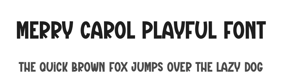 Merry Carol Playful Font by creativeletter — Display Font