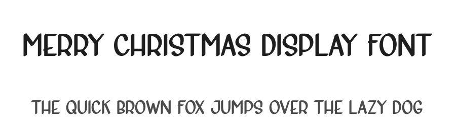 Merry Christmas Display Font by andikastudio — Display Font