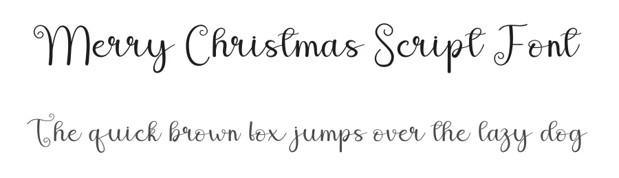 Merry Christmas Script Font by andikastudio — Script Handwritten Font