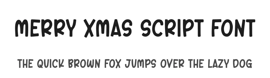 Merry Xmas Script Font by freshtypeink — Display Font