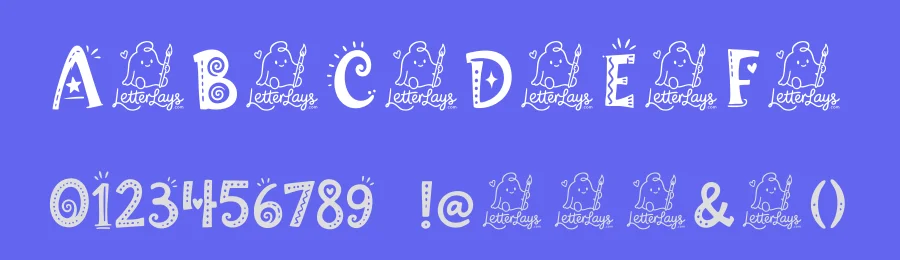 MerryDots Free Font by Letterlays — Display Font — thumbnail 3