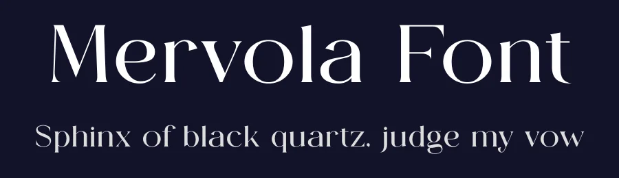 Mervola Font by Gridline Type — Serif Font — thumbnail 2