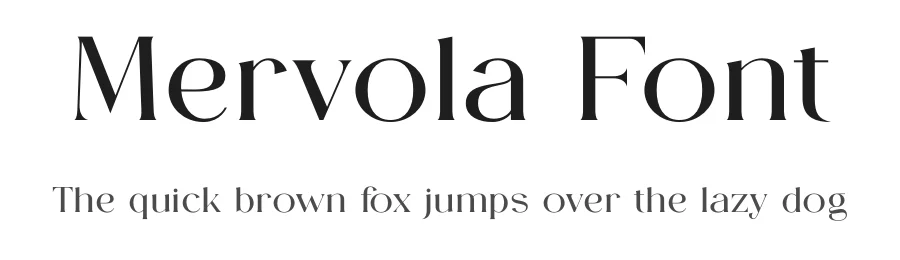 Mervola Font by Gridline Type — Serif Font