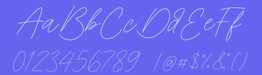 Merysville Font by Heinzel Std. — Script Handwritten Font — thumbnail 3