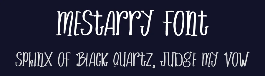 Mestarry Font by Citaletter studio — Blackletter Font — thumbnail 2