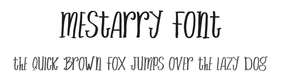 Mestarry Font by Citaletter studio — Blackletter Font