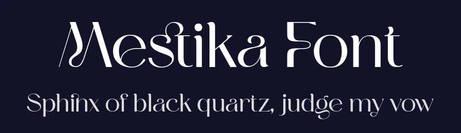 Mestika Font by Keithzo (7NTypes) — Sans Serif Font — thumbnail 2