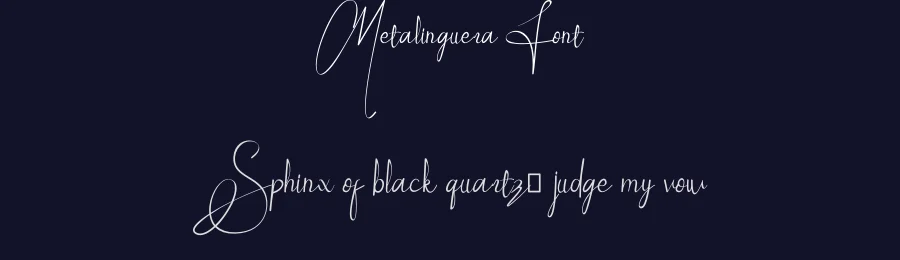 Metalinguera Font by majelis art — Decorative Font — thumbnail 2