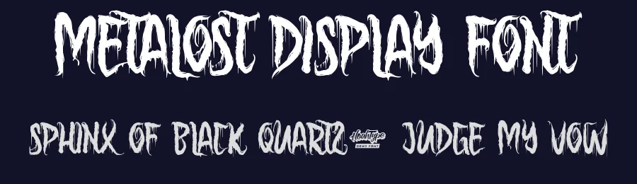 Metalost Display Font by noahtype — Decorative Font — thumbnail 2