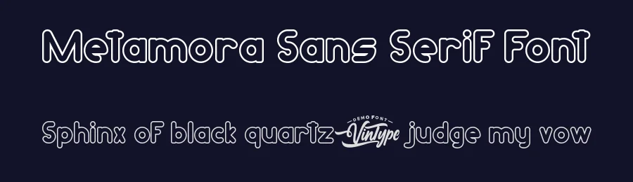 Metamora Sans Serif Font by VinType — Sans Serif Font — thumbnail 2