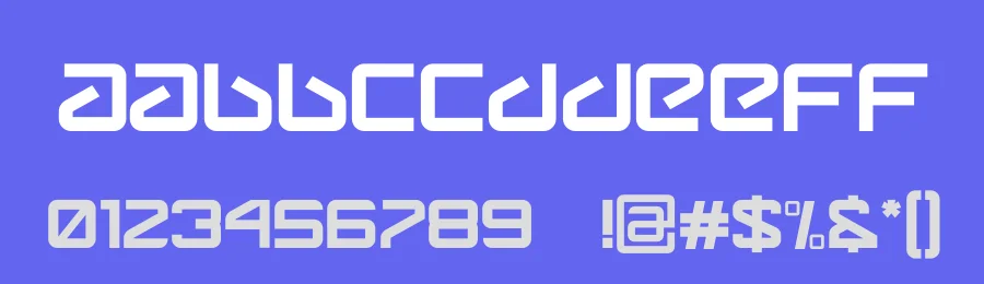 Metavers Font by Maknastd — Display Font — thumbnail 3