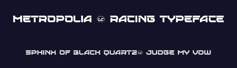 Metropolia – Racing Typeface by mhdafifersya — Display Font — thumbnail 2