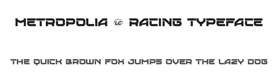 Metropolia – Racing Typeface by mhdafifersya — Display Font