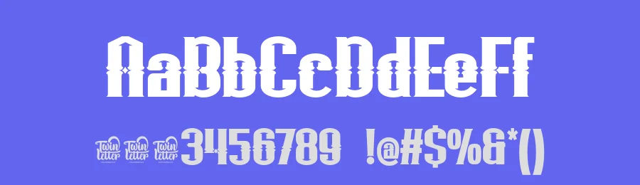 Metub Font by twinletter — Display Font — thumbnail 3