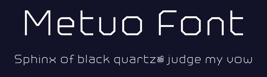Metuo Font by twinletter — Sans Serif Font — thumbnail 2