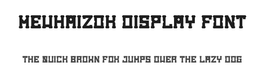 Mevhaizok Display Font by Dhabee — Decorative Font