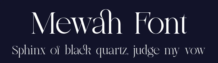 Mewah Font by zaain type — Decorative Font — thumbnail 2