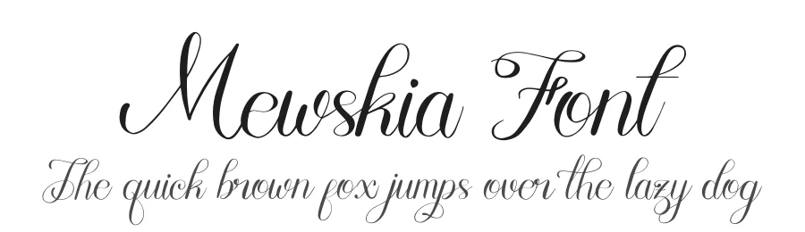 Mewskia Font by Gracetypestudio — Script Handwritten Font
