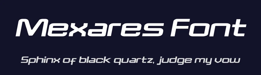 Mexares Font by letterfiastudio — Display Font — thumbnail 2