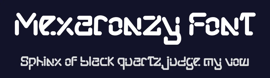 Mexaronzy Font by Dhabee — Decorative Font — thumbnail 2