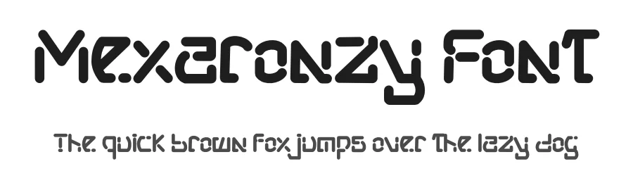Mexaronzy Font by Dhabee — Decorative Font