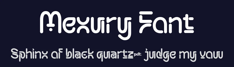 Mexury Font by productype — Decorative Font — thumbnail 2