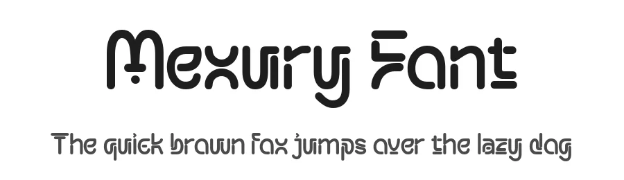 Mexury Font by productype — Decorative Font