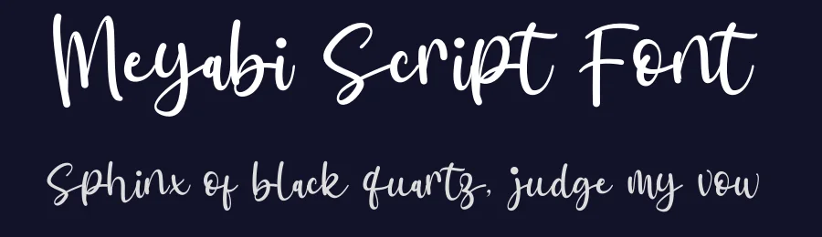 Meyabi Script Font by letterenastudios — Script Handwritten Font — thumbnail 2