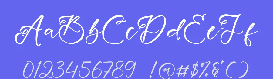 Meylable Nastika Font by glorytype — Script Handwritten Font — thumbnail 3