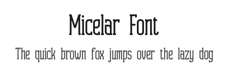 Micelar Font by Denustudios — Display Font