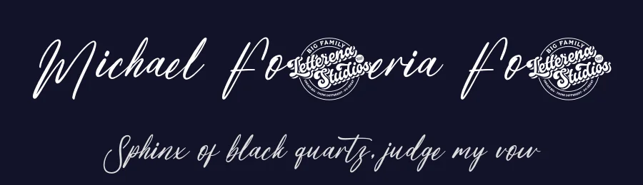 Michael Fosteria Font by letterenastudios — Script Handwritten Font — thumbnail 2