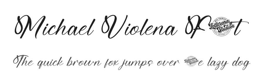 Michael Violena Font by letterenastudios — Script Handwritten Font