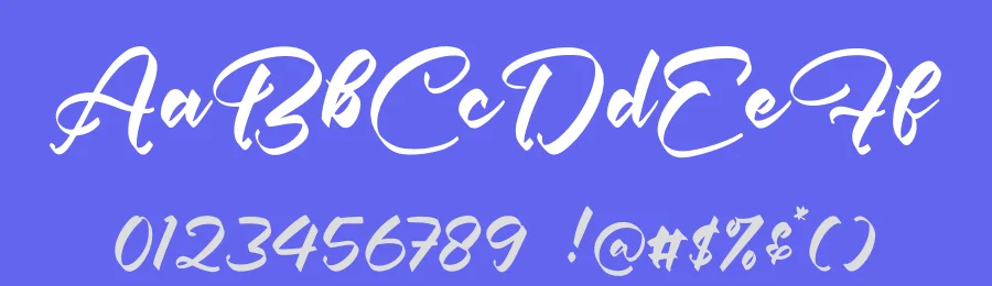 Michele Fatehry Font by glorytype — Script Handwritten Font — thumbnail 3