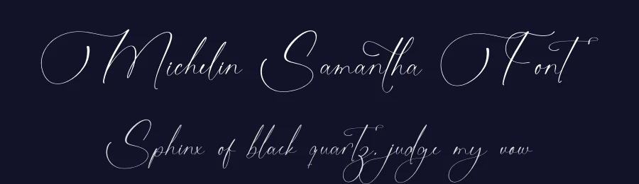 Michelin Samantha Font by stylishtype.co — Script Handwritten Font — thumbnail 2