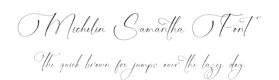 Michelin Samantha Font by stylishtype.co — Script Handwritten Font