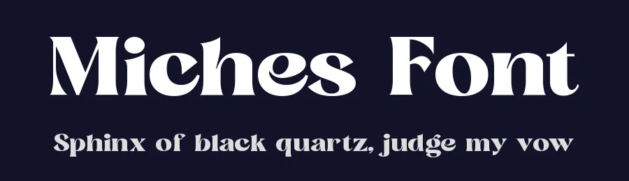 Miches Font by zeenesia studio — Serif Font — thumbnail 2