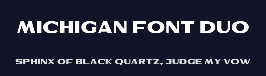Michigan Font Duo by Letterhend Studio — Sans Serif Font — thumbnail 2