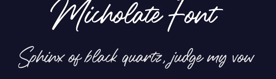 Micholate Font by Letteralle Studio — Script Handwritten Font — thumbnail 2