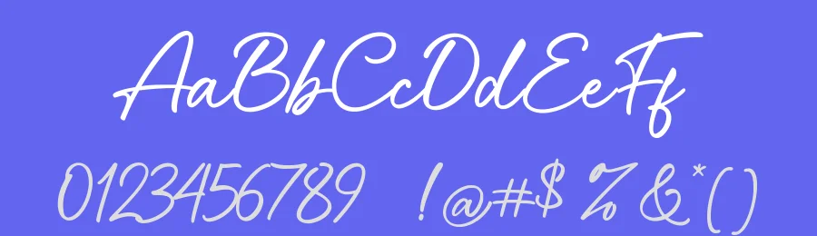Mickelhokan – A Handwritten Font by Basnistudio — Script Handwritten Font — thumbnail 3