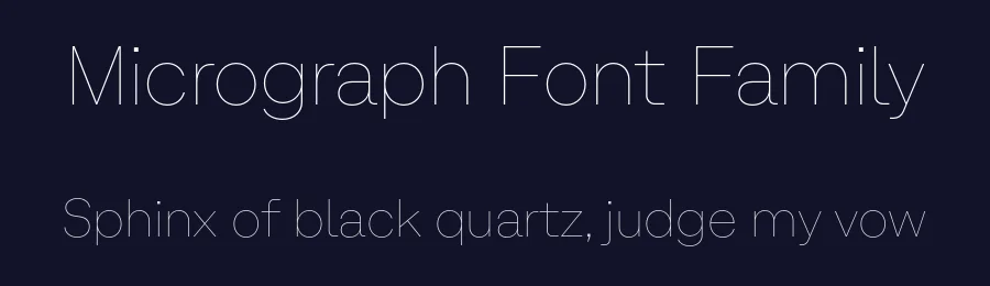 Micrograph Font Family by Emtype Foundry — Decorative Font — thumbnail 2