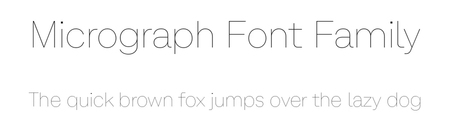 Micrograph Font Family by Emtype Foundry — Decorative Font