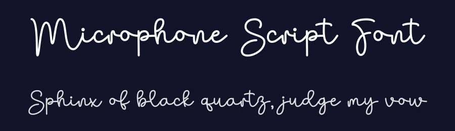 Microphone Script Font by DN Creative — Script Handwritten Font — thumbnail 2