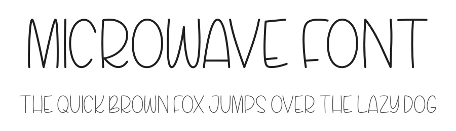 Microwave Font by jimtypestudio — Script Handwritten Font
