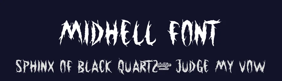 Midhell Font by noahtype — Blackletter Font — thumbnail 2